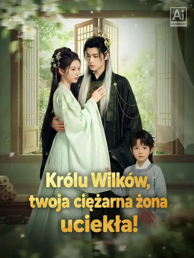 Okładka Królu Wilków, twoja ciężarna żona uciekła!
