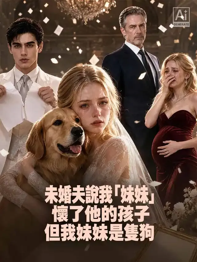 《未婚夫說我「妹妹」懷了他的孩子 但我妹妹是隻狗》封面