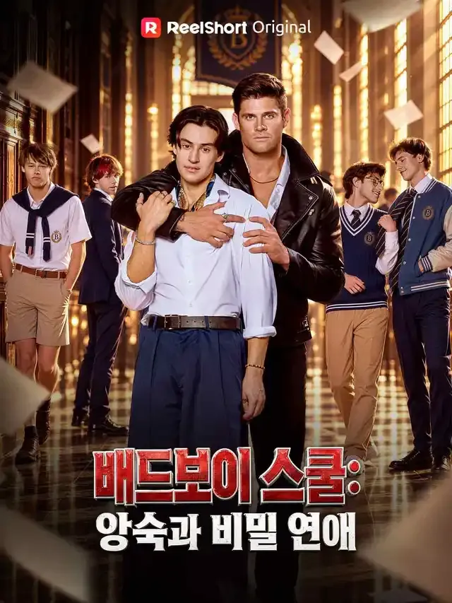 배드보이 스쿨: 앙숙과 비밀 연애 표지