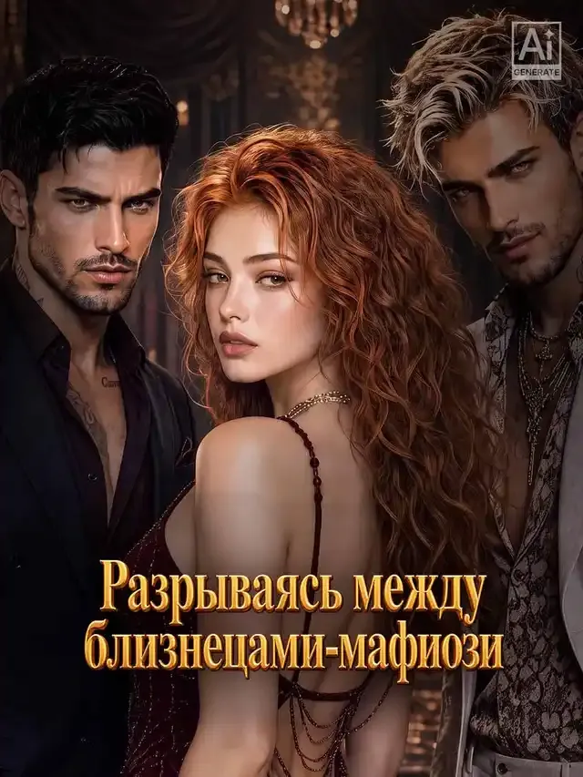 Обложка «Разрываясь между близнецами-мафиози»