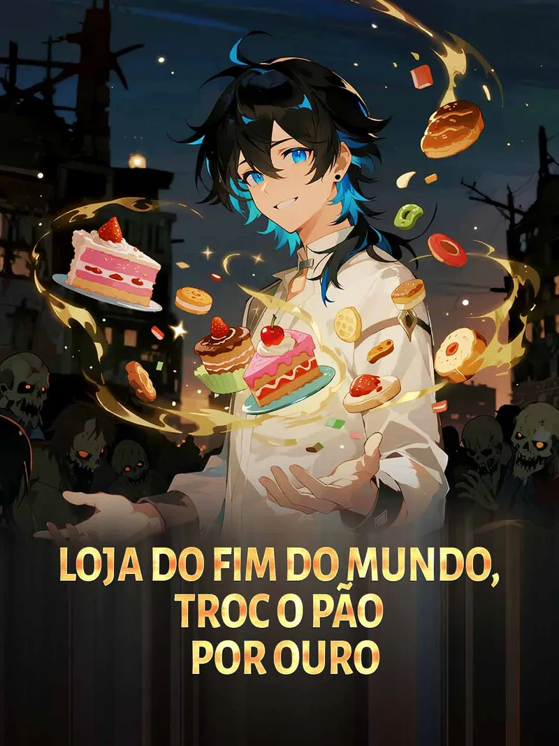 Capa de Loja do fim do mundo, troco pão por ouro