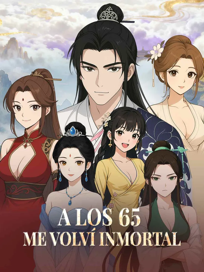 Portada de A los 65 me volví inmortal