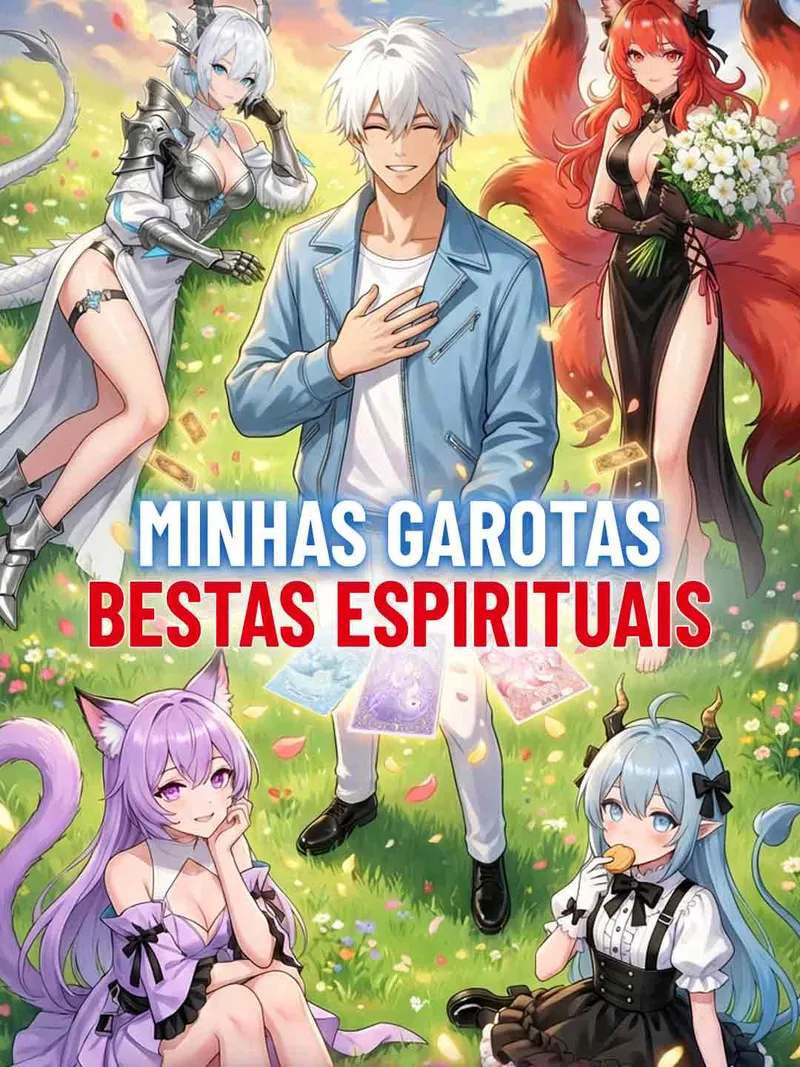 Capa de Minhas garotas bestas espirituais