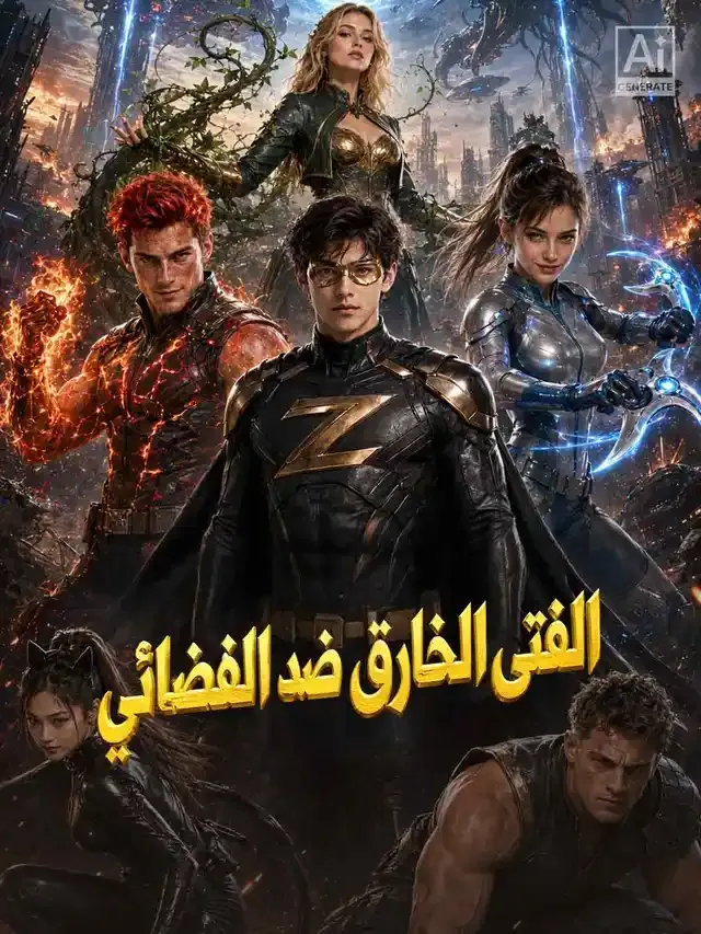 غلاف الفتى الخارق ضد الفضائي