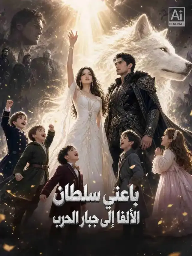 غلاف باعني سلطان الألفا إلى جبار الحرب