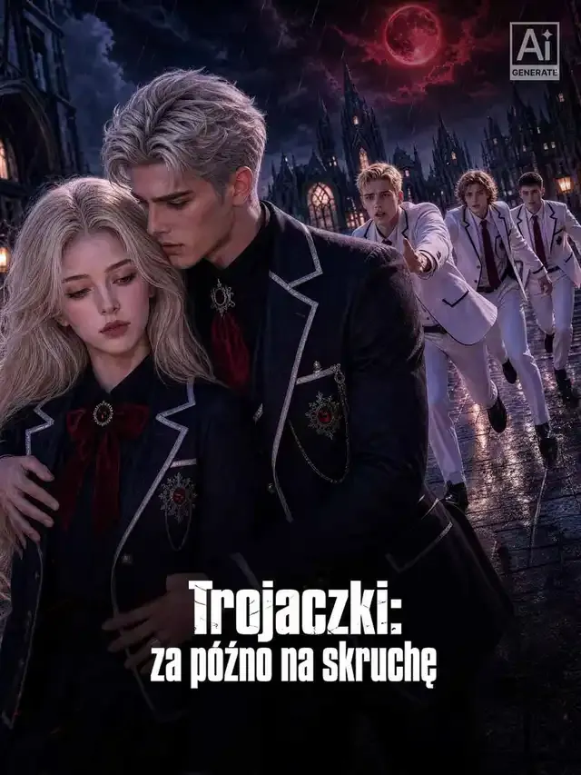 Okładka Trojaczki: za późno na skruchę