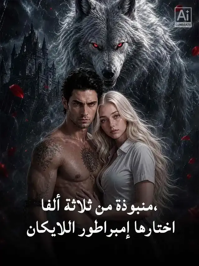 غلاف منبوذة من ثلاثة ألفا، اختارها إمبراطور اللايكان