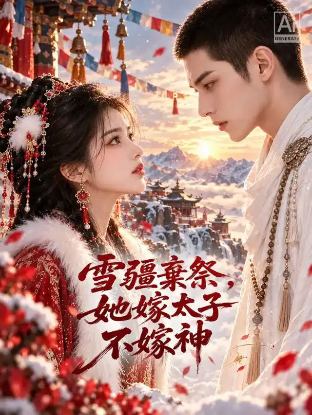 《雪疆棄祭，她嫁太子不嫁神》封面