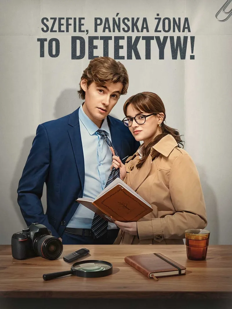 Okładka Szefie, pańska żona to detektyw!