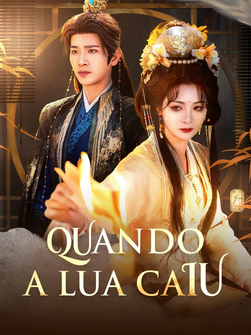 Capa de [dublado] Quando a lua caiu