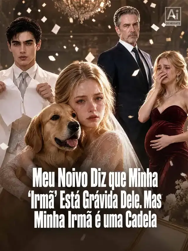 Capa de Meu Noivo Diz que Minha 'Irmã' Está Grávida Dele. Mas Minha Irmã é uma Cadela