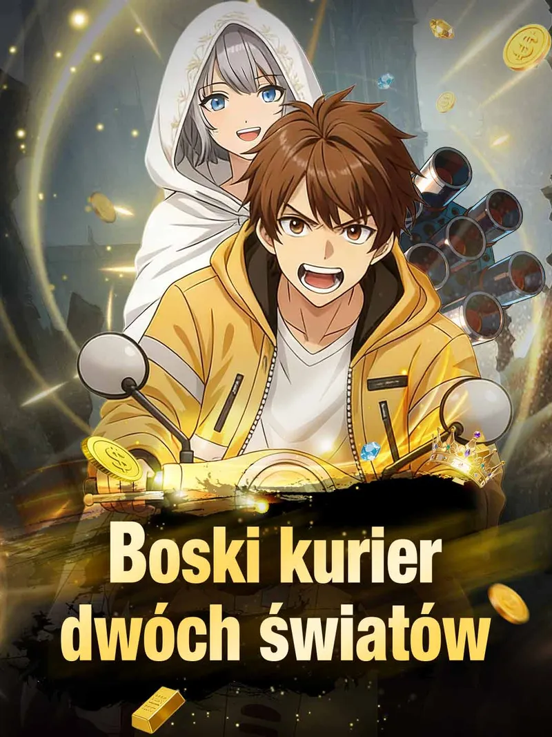 Okładka Boski kurier dwóch światów