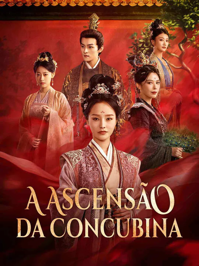 Capa de A Ascensão da Concubina