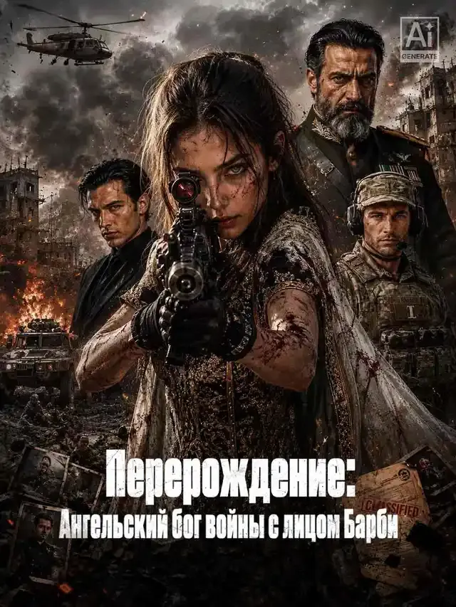 Обложка «Перерождение: Ангельский бог войны с лицом Барби»