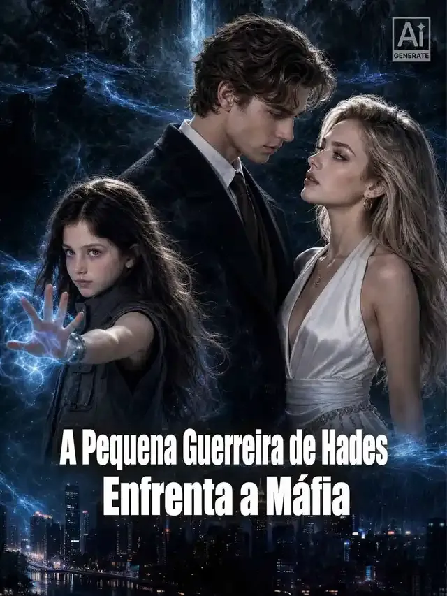 Capa de A Pequena Guerreira de Hades Enfrenta a Máfia