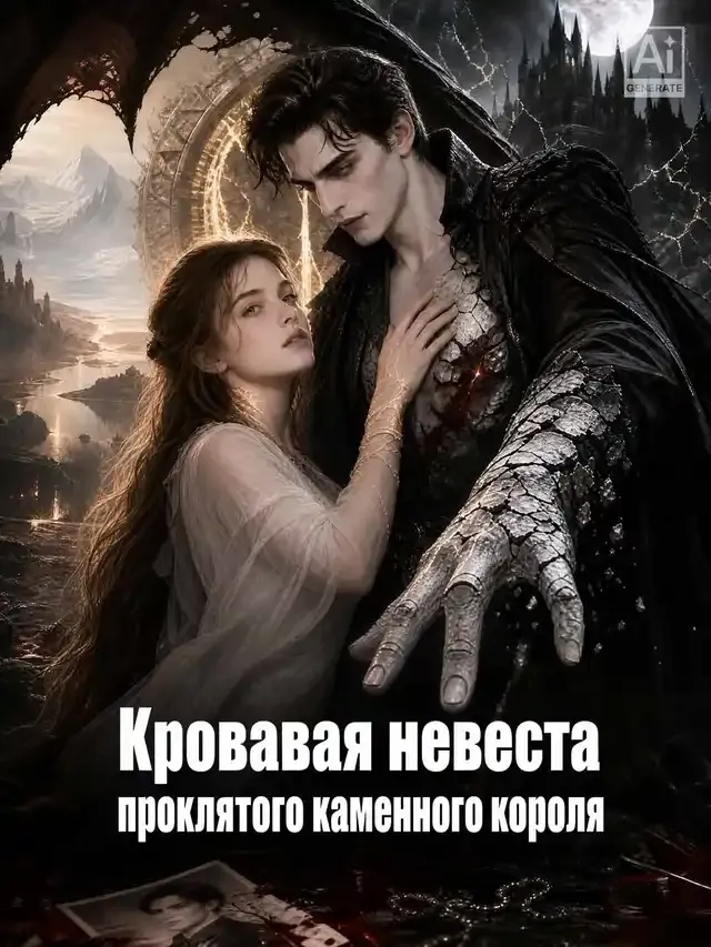Обложка «Кровавая невеста проклятого каменного короля»