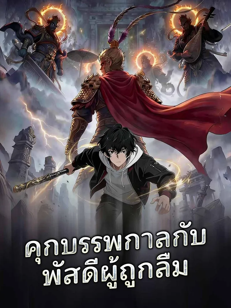 หน้าปกคุกบรรพกาลกับพัสดีผู้ถูกลืม