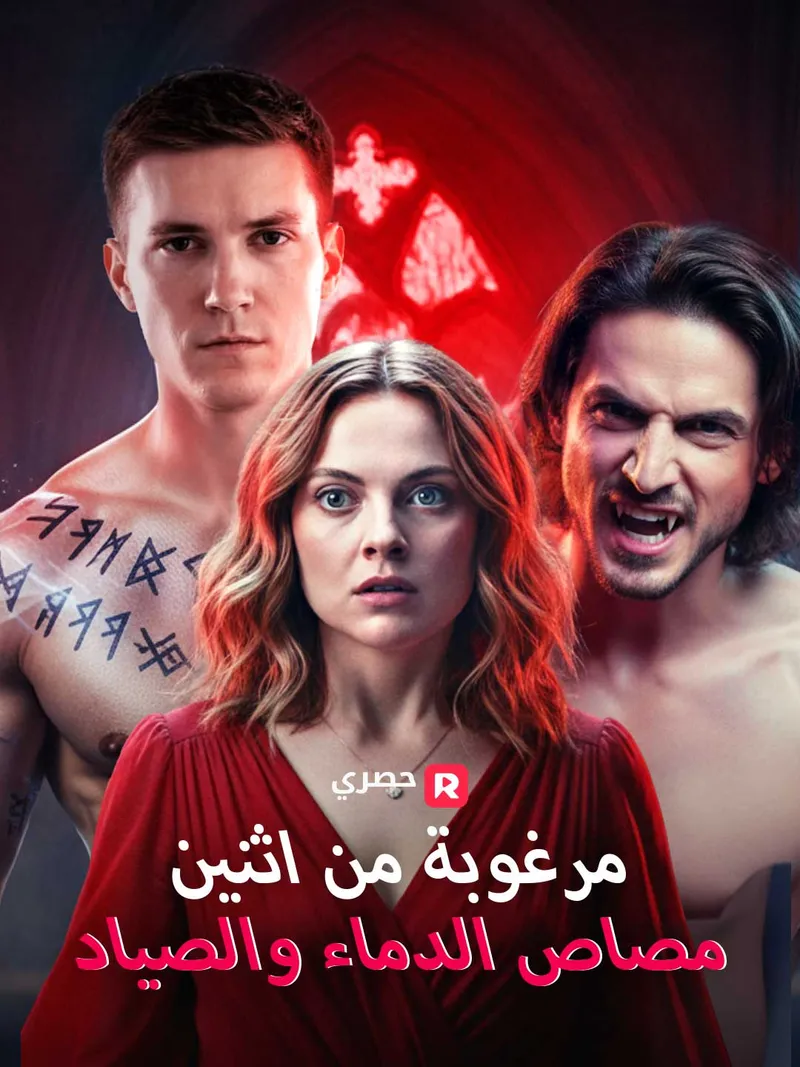 غلاف مرغوبة من اثنين: مصاص الدماء والصياد