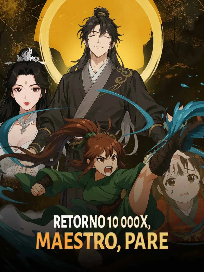 Portada de Retorno 10 000x, maestro, pare