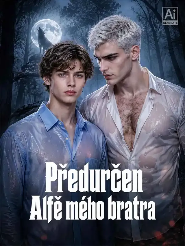 Obálka Předurčen Alfě mého bratra