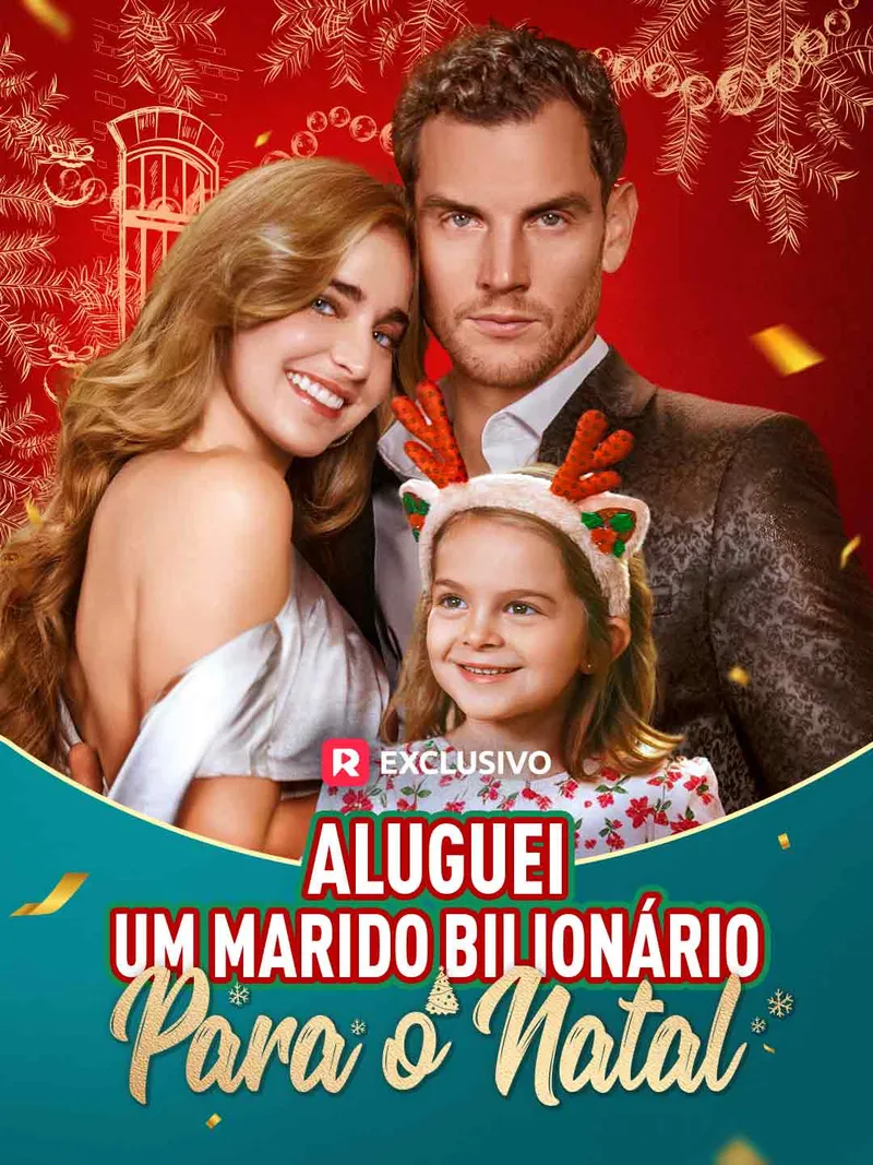 Capa de Aluguei um marido bilionário para o Natal