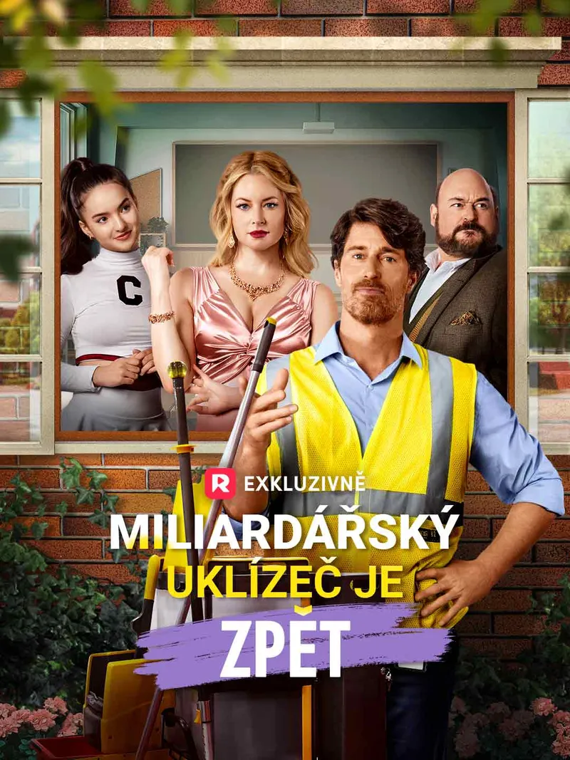 Obálka Miliardářský uklízeč je zpět
