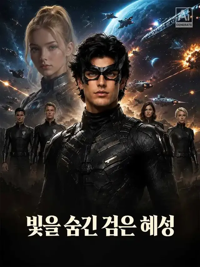 빛을 숨긴 검은 혜성 표지