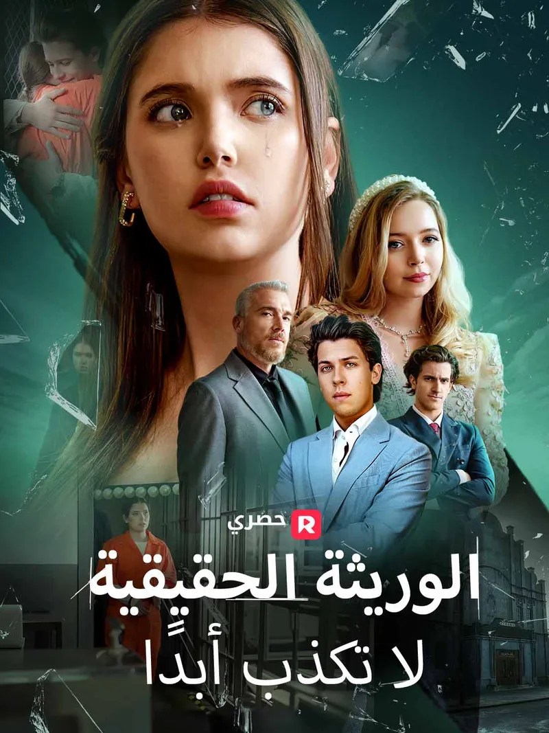 غلاف الوريثة الحقيقية لا تكذب