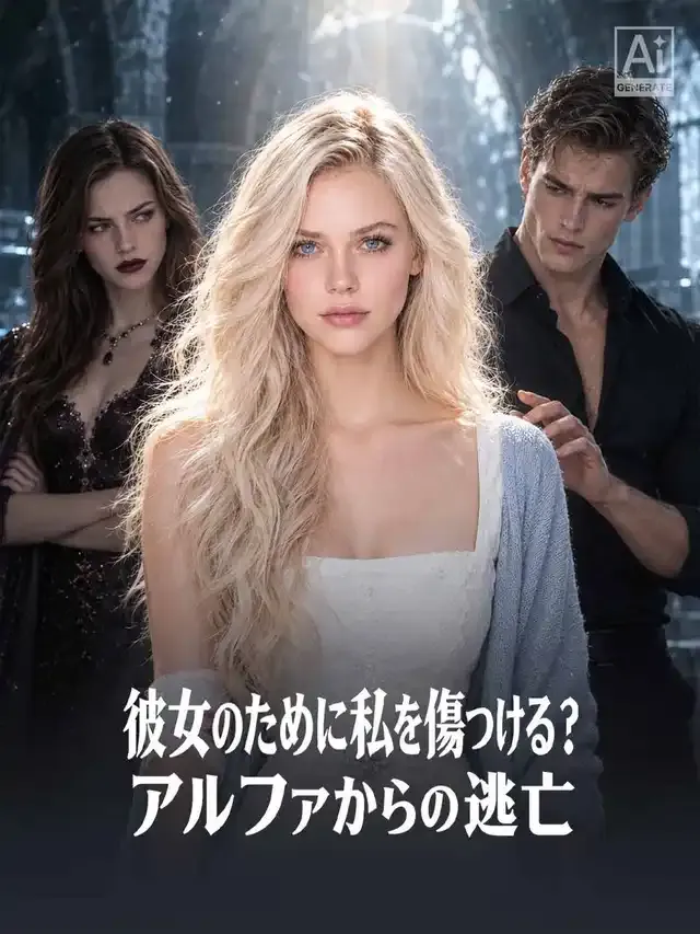 「彼女のために私を傷つける？アルファからの逃亡」のカバー画像