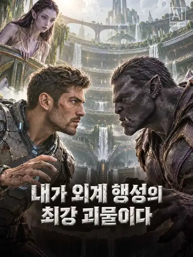 내가 외계 행성의 최강 괴물이다 표지