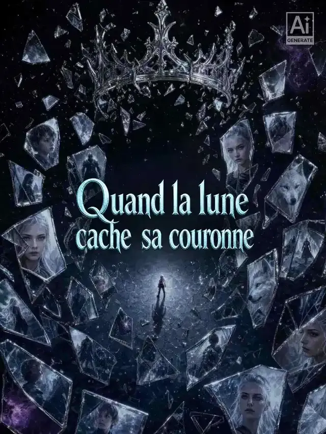 Couverture de Quand la lune cache sa couronne