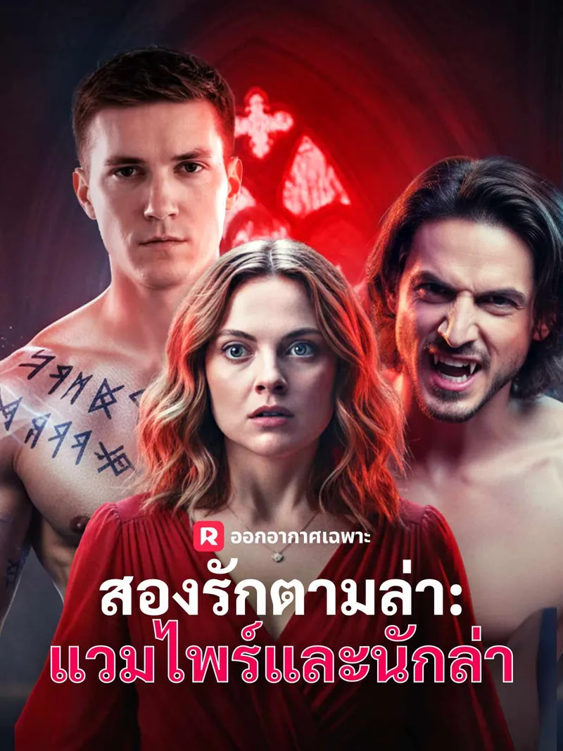 หน้าปกสองรักตามล่า: แวมไพร์และนักล่า
