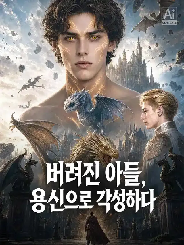 버려진 아들, 용신으로 각성하다 표지