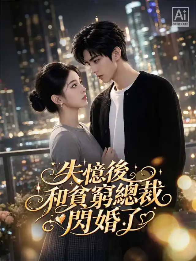 《失憶後和貧窮總裁閃婚了》封面