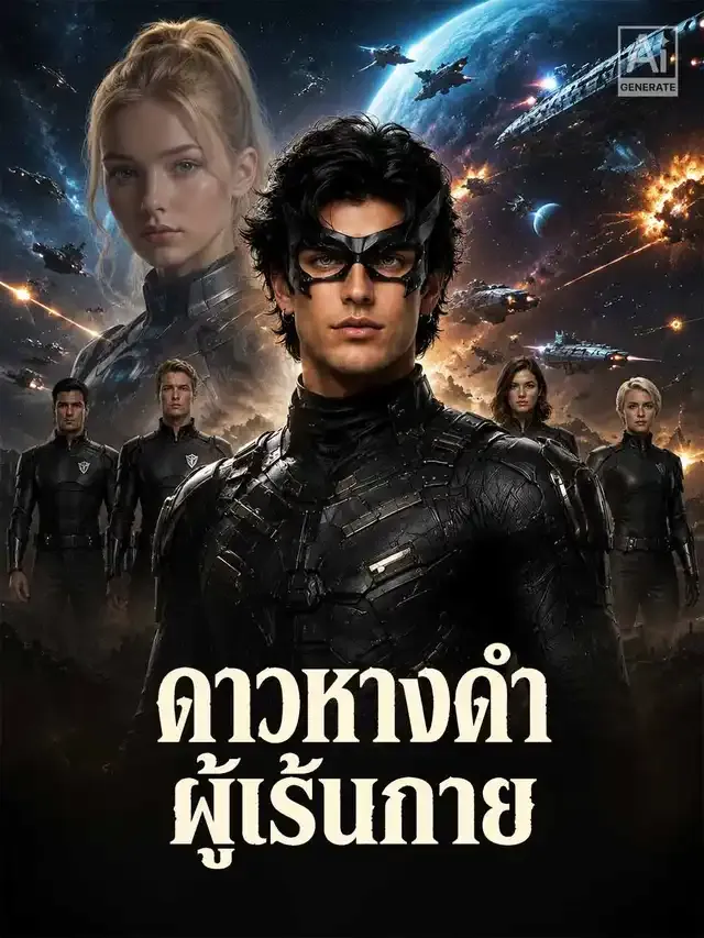 หน้าปกดาวหางดำผู้เร้นกาย