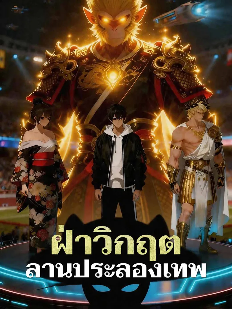 หน้าปกฝ่าวิกฤตลานประลองเทพ