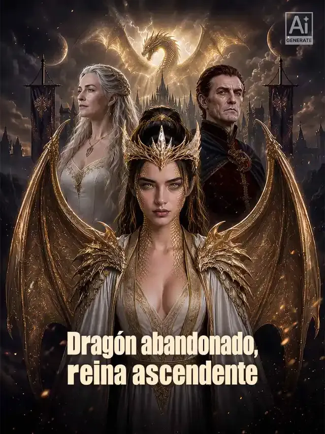 Portada de Dragón abandonado, reina ascendente
