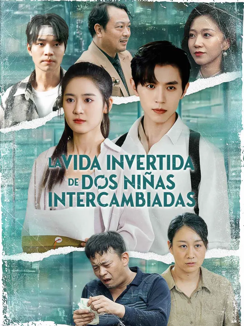 Portada de La Vida Invertida de Dos Niñas Intercambiadas