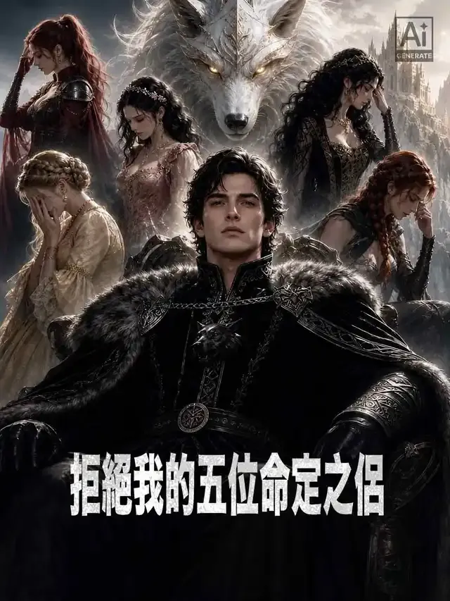 《拒絕我的五位命定之侶》封面
