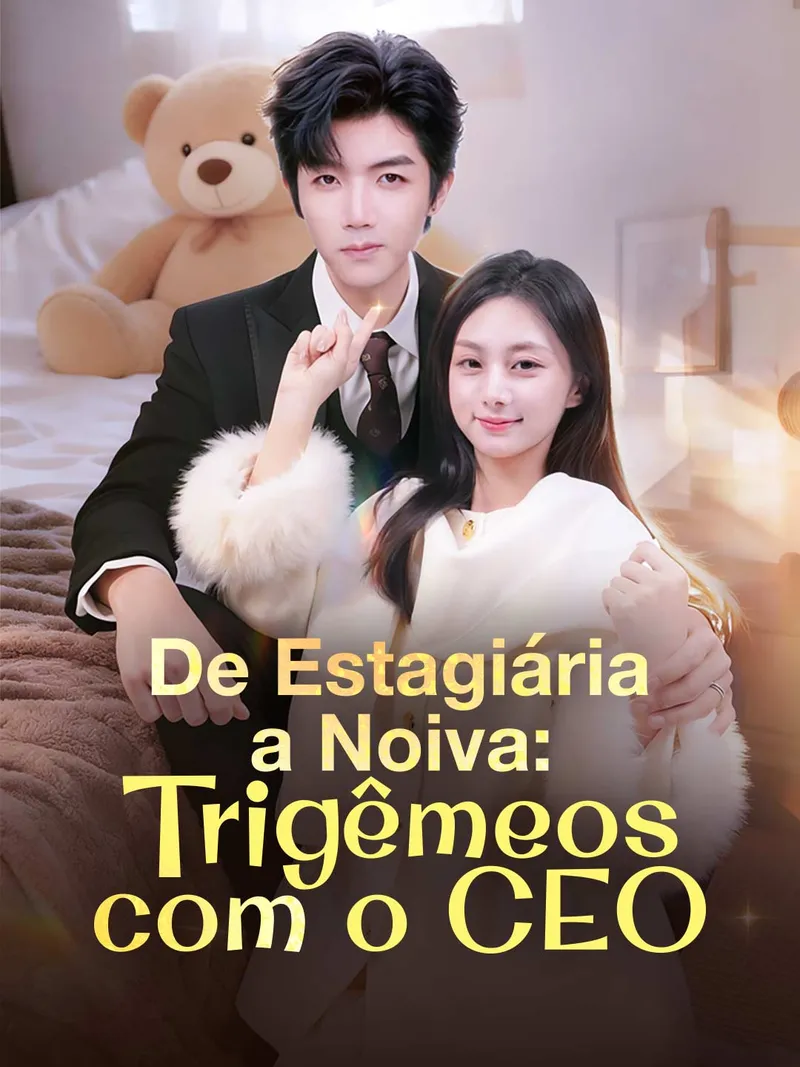 Capa de De Estagiária a Noiva: Trigêmeos com o CEO