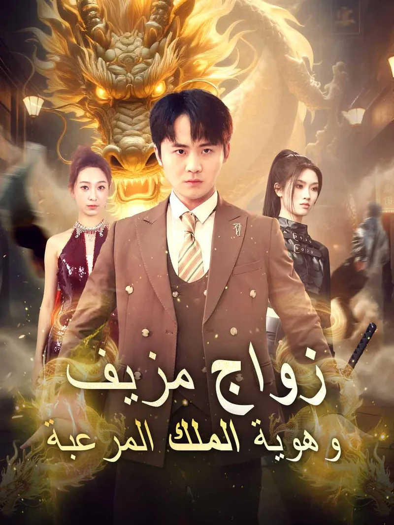 غلاف زواج مزيف وهوية الملك المرعبة