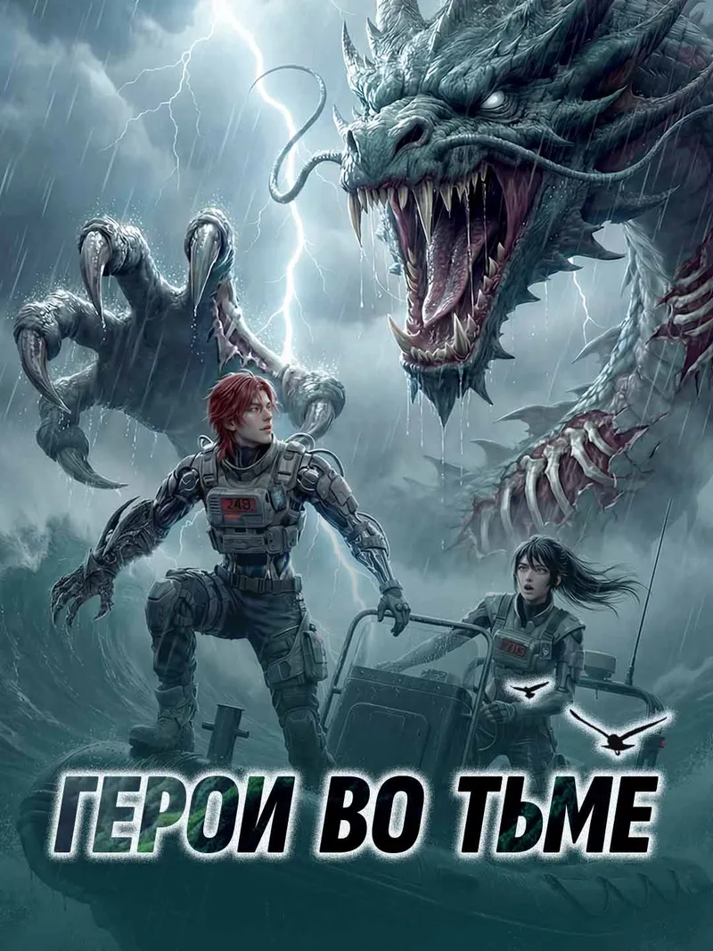 Обложка «Герои во тьме»