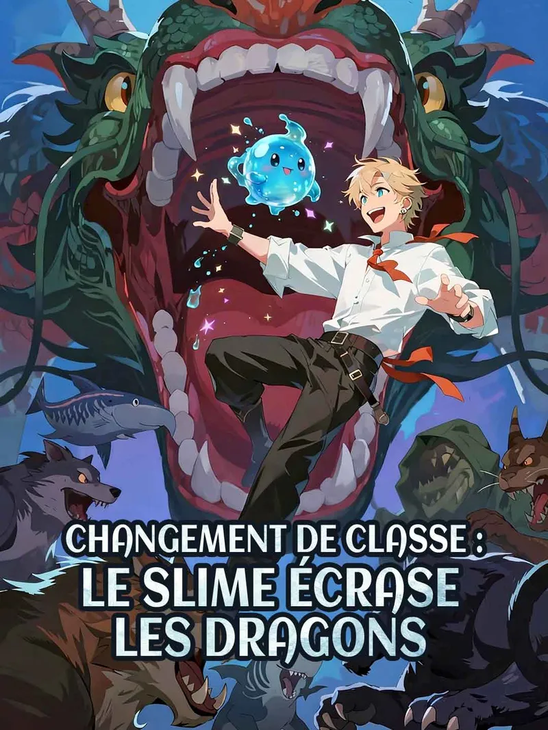 Couverture de Changement de Classe : le Slime Écrase les Dragons