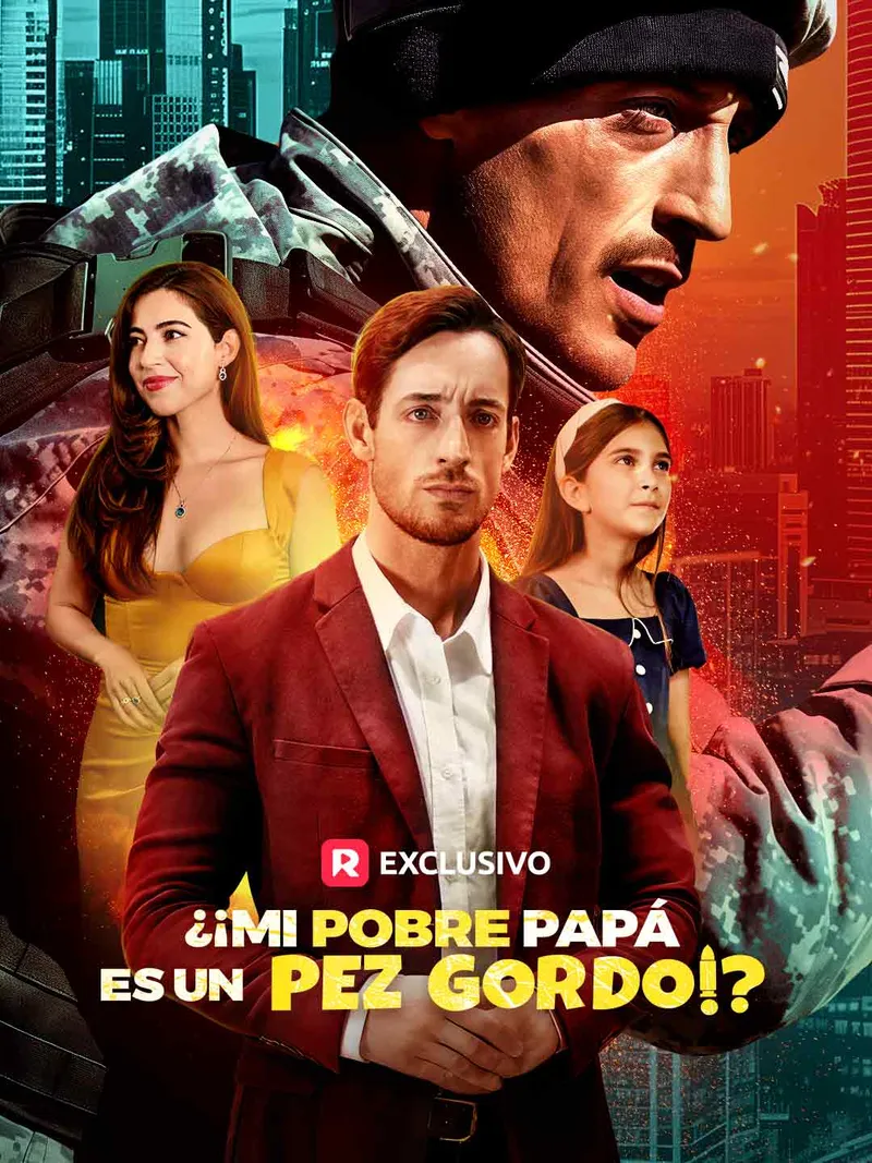 Portada de ¿¡Mi Pobre Papá es un Pez Gordo!?