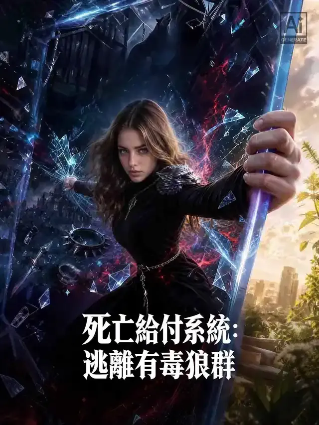 《死亡給付系統：逃離有毒狼群》封面