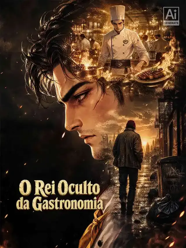 Capa de O Rei Oculto da Gastronomia