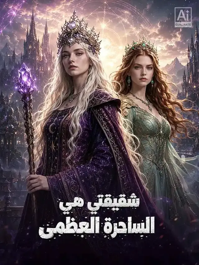 غلاف شقيقتي هي الساحرة العظمى