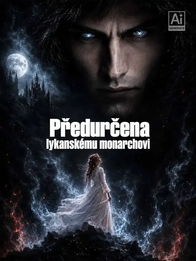 Obálka Předurčena lykanskému monarchovi