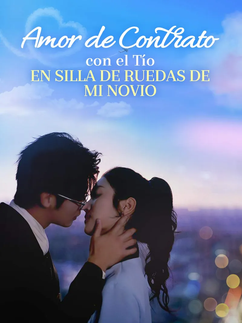 Portada de Amor de Contrato con el Tío en Silla de Ruedas de Mi Novio