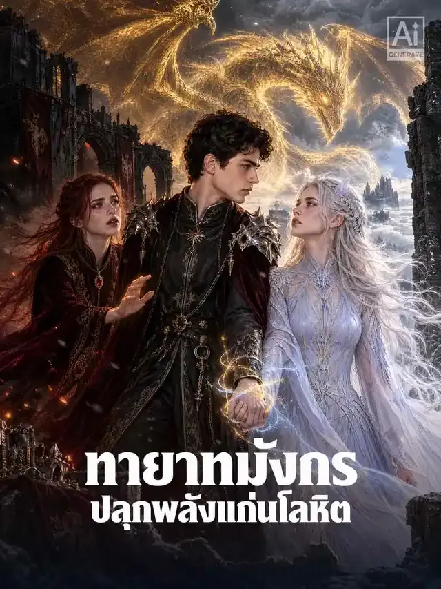 หน้าปกทายาทมังกร ปลุกพลังแก่นโลหิต